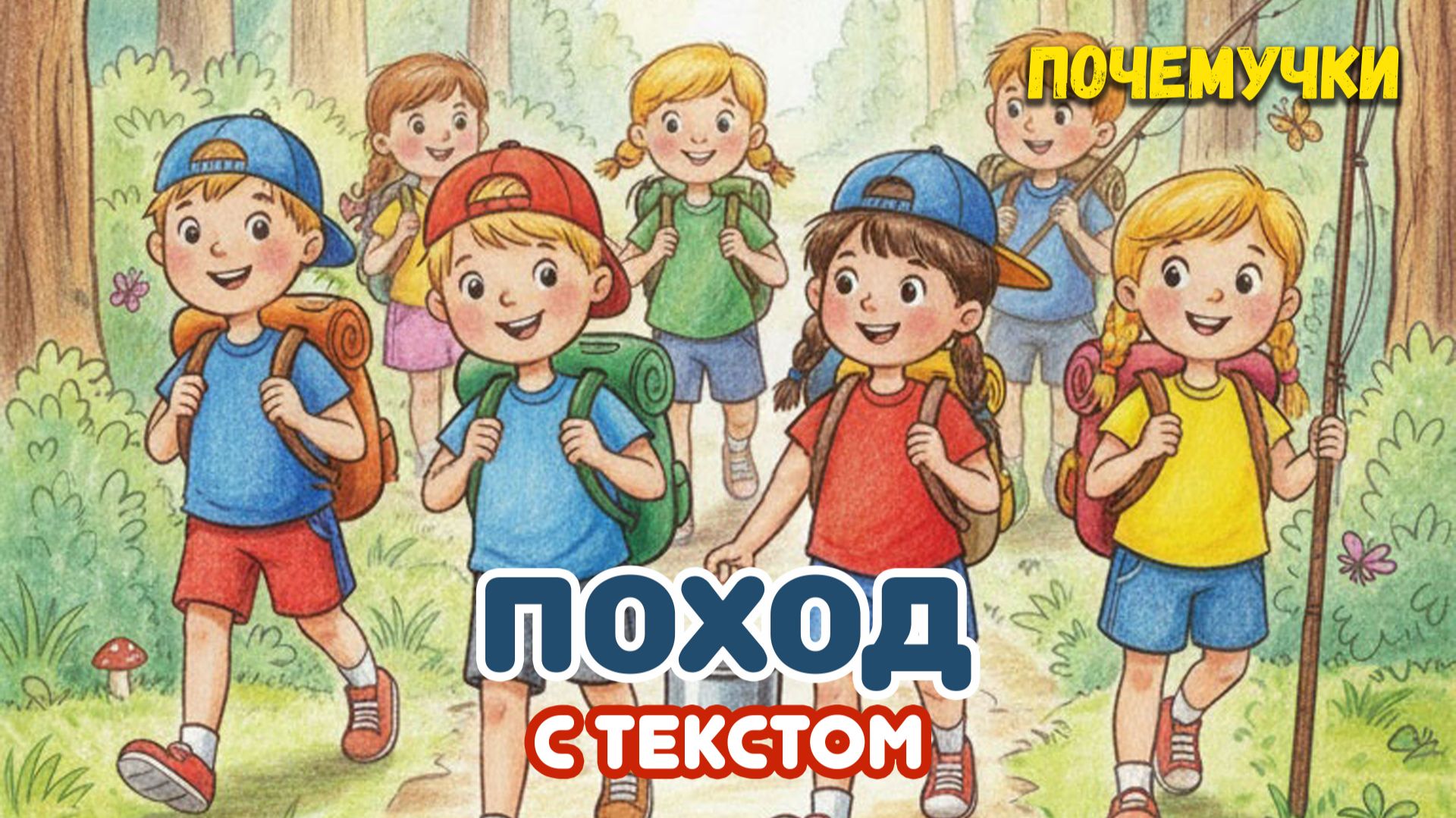 Поход | Почемучки | С текстом | Детские песни