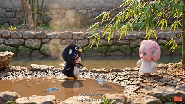 Gugu Gaga Penguin Sings in the Town Square to Buy Dorothy a Strawberry Cake