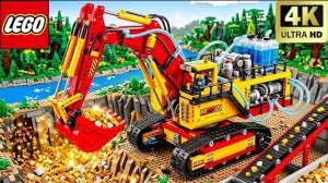 Создаем самую СОВЕРШЕННУЮ золотодобывающую машину LEGO Technic! | Забавный эксперимент Lego