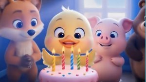 МУЛЬТИК ДЛЯ ДЕТЕЙ. 🐥 УТЁНОК! 🎁ДЕНЬ РОЖДЕНИЕ! КТО ПОЗДРАВИТ ПЕРВЫЙ? МУЛЬТФИЛЬМЫ ДЛЯ ДЕВОЧЕК И МАЛЬЧ
