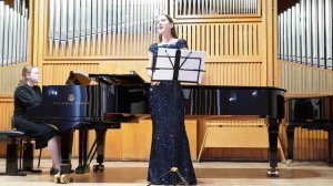 Екатерина Бабич исполняет «Испанскую песню» Милия Балакирева. Фортепиано — Анастасия Чучейкина