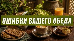 5 ошибок весеннего обеда по Аюрведе | Почему после обеда хочется спать