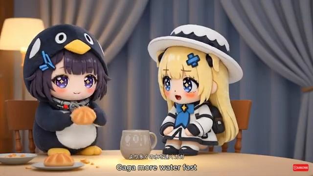 Gugu Gaga Penguin Rescued in a Cold Japanese Alley by Phoebe