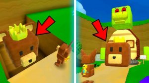 Голова короля медведя! Геймплей прохождения Super Bear Adventure🐻