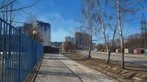 Мир стеклянно бетонный