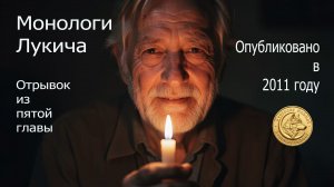 Монологи Лукича. Отрывок из пятой главы