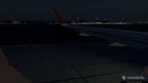 X-Plane 12 Вечерний Взлёт Airbus a 320 Aeroflot из Аэропорта Шереметьево