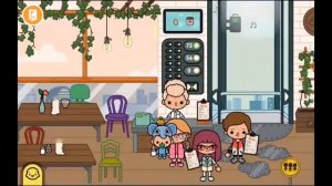 🍿 Toca boca. Ева и её семья.  4 сезон 4 серия ~♡ Тока бока домик(1,2), офис-кафе и парк