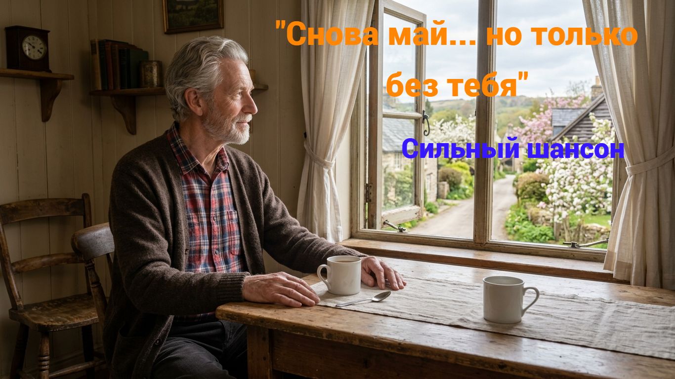 "Снова май... но только без тебя" -🎵 Слушай до слез. Сильный шансон #русскийшансон