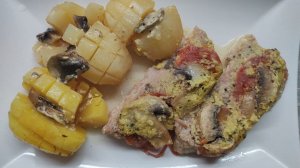 Вкусная свинина с майонезом