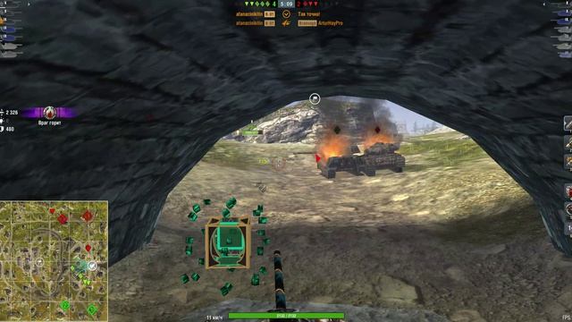 WoT Blitz Один из моих любимых танков отлично себя показал на Протоке! Не потерял ни одного ХП!  #32