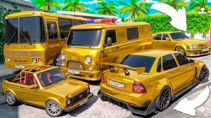 Угнал кучу золотых чит тачек у мажора в GTA 5! Битва воров в ГТА 5 Онлайн!