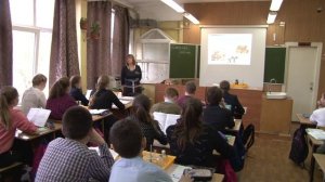 Видеоролик с фрагментом урока