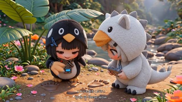 Gugu Gaga Penguin Carries Boxes All Day for One Dream Cake