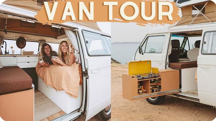 1982 VW T3 Westfalia для полноценной жизни в фургоне / Van Tour 2.0
