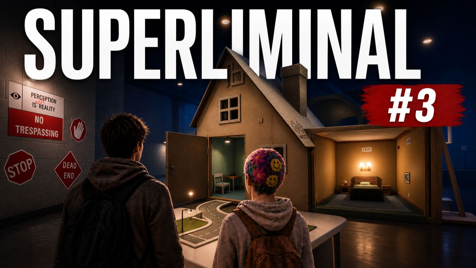 SUPERLIMINAL CO-OP Прохождение #3 Трудности перевода