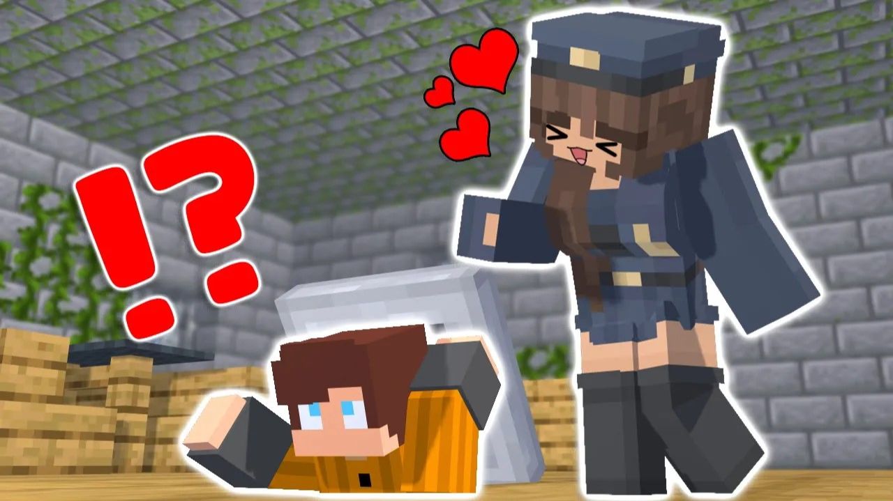 Джей Джей Сбежал из ТЮРЬМЫ?! Майнкрафт Мультик