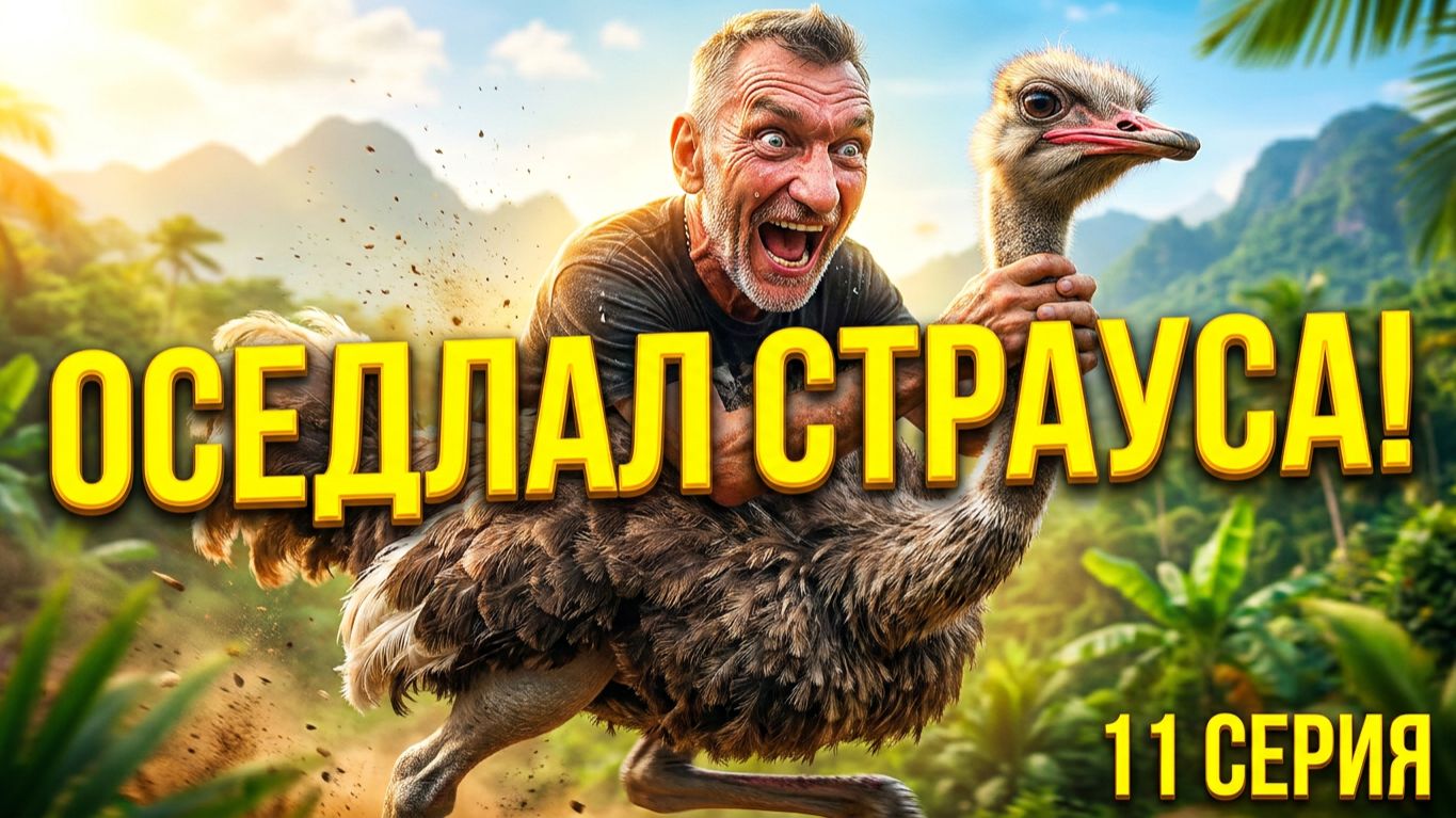 ДАЛАТ 2025: Оседлал страуса, покормил кенгуру и попал в АД! | Влог от Палыча и Соньки Белой | #11