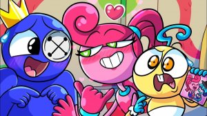 ХАГГИ ВАГГИ - МАМОЧКА ВЛЮБИЛАСЬ!   Poppy Playtime Rainbow Friends - Анимации на русском (1)
