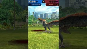 Сражаюсь, в башне, сражения с боссом, « Я играю в Jurassic world Alive «