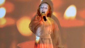 Руднева Милана, 10 лет. Пылают свечи. Автор слов - Наталья Лагоша, автор музыки - Дмитрий Устинов.