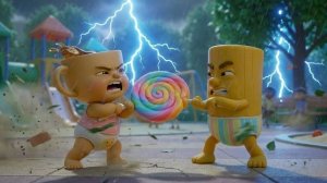 🍭 Огненная стычка Балерины и Тунг Тунг Тунг Сахура из‑за одной‑единственной конфеты