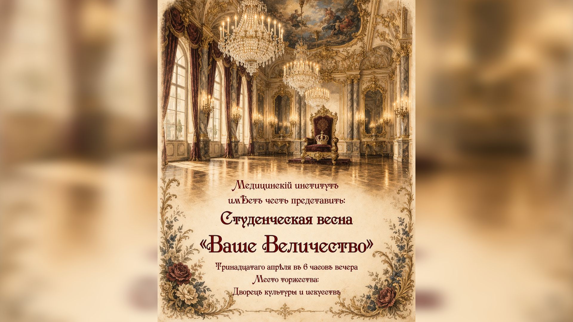 Студенческая весна МИ / «Ваше величество»