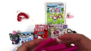 9 минут ASMR с распаковкой сюрприза с игрушками Hello Kitty.