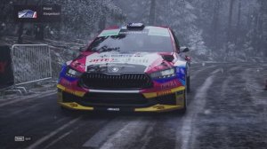 Assetto Corsa Rally (0.4) Skoda - Fabia RS Rally2 (2022). ALSACE Steigenbach (Snow). 2026.05.04