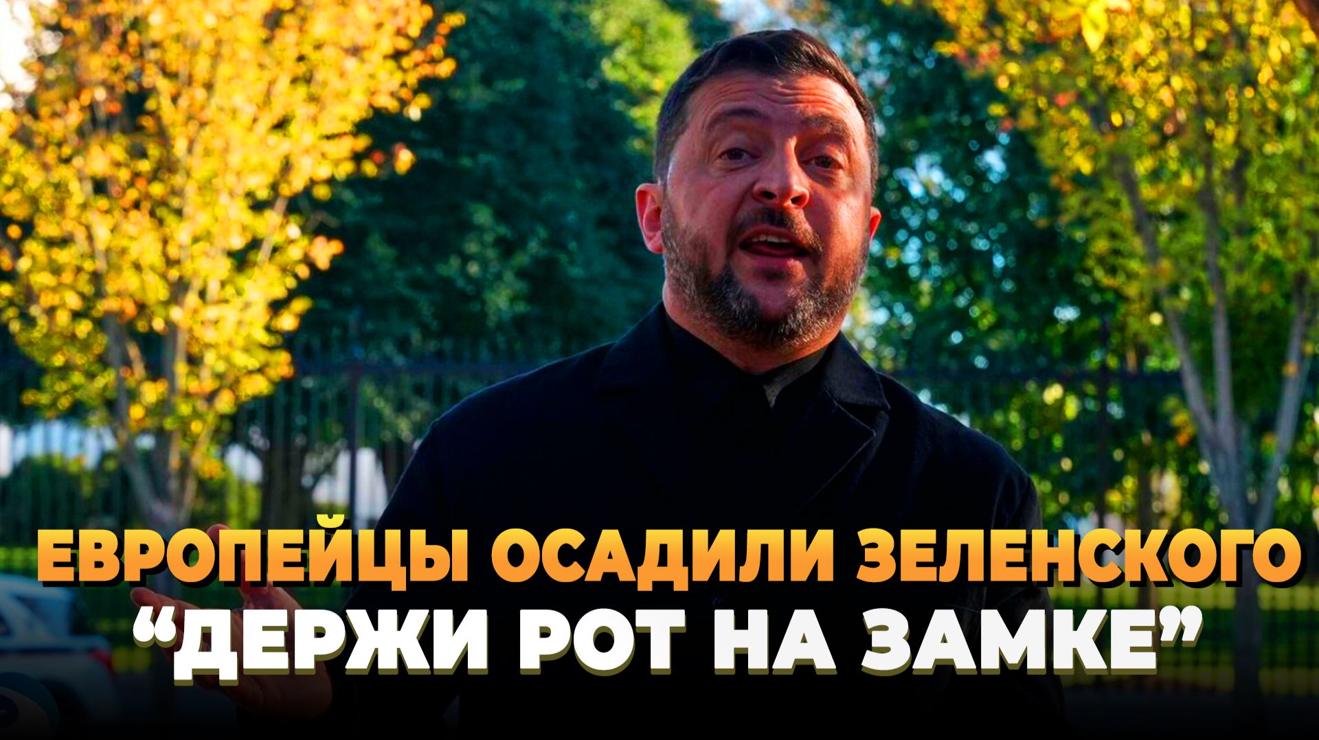 Европейцы поставили на место Зеленского