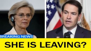 Rubio humiliated von der Leyen in front of the entire world's media.