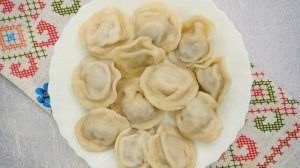 Классические пельмени с говядиной и свининой