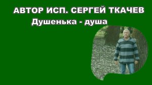 АВТОР ИСП. СЕРГЕЙ ТКАЧЕВ - Душенька - душа