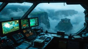 Sci-Fi эмбиент / Уютный горный аванпост «Цитадель» для работы и отдыха
