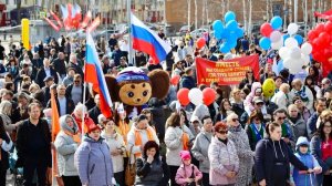 Югорчане отметили Первомай