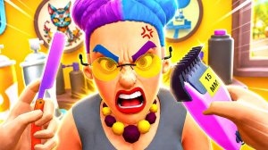 Я открыл ХУДШУЮ ПАРИКМАХЕРСКУЮ в VR! Клиенты в шоке... Shave & Stuff VR!