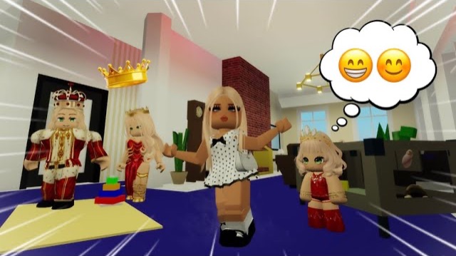 РОБЛОКС РАБОТАЮ НЯНЕЙ В КОРОЛЕВСКОЙ СЕМЬЕ👑СПАСАЮ МАМУ🤗В БРУКХЕЙВЕН РП🏡В ROBLOX