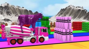 Long Slide Game With Elephant Gorilla Buffalo Hippopotamus Tiger 3d Animal Game Funny 3d Animals