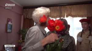 Командир «БАРС-Брянск» Антошин поздравил ветеранов Великой Отечественной с наступающим Днем Победы