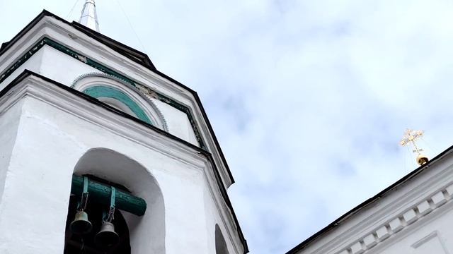 Колокольный звон храма святителя Николая Чудотворца в Любятово.