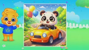 Детский развивающий мультфильм, пазлы, головоломка.