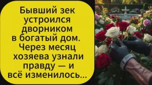 Бывший зек устроился дворником в богатый дом. Через месяц хозяева узнали правду — и всё изменилось.