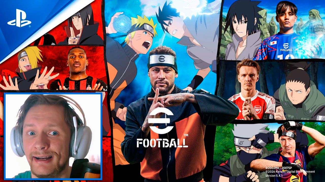 eFootball x Naruto Shippuden - Официальный Трейлер Коллаборации! Наруто добавили в Футбол!