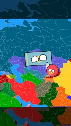 Америка объявила войну Казахстану #countryballs