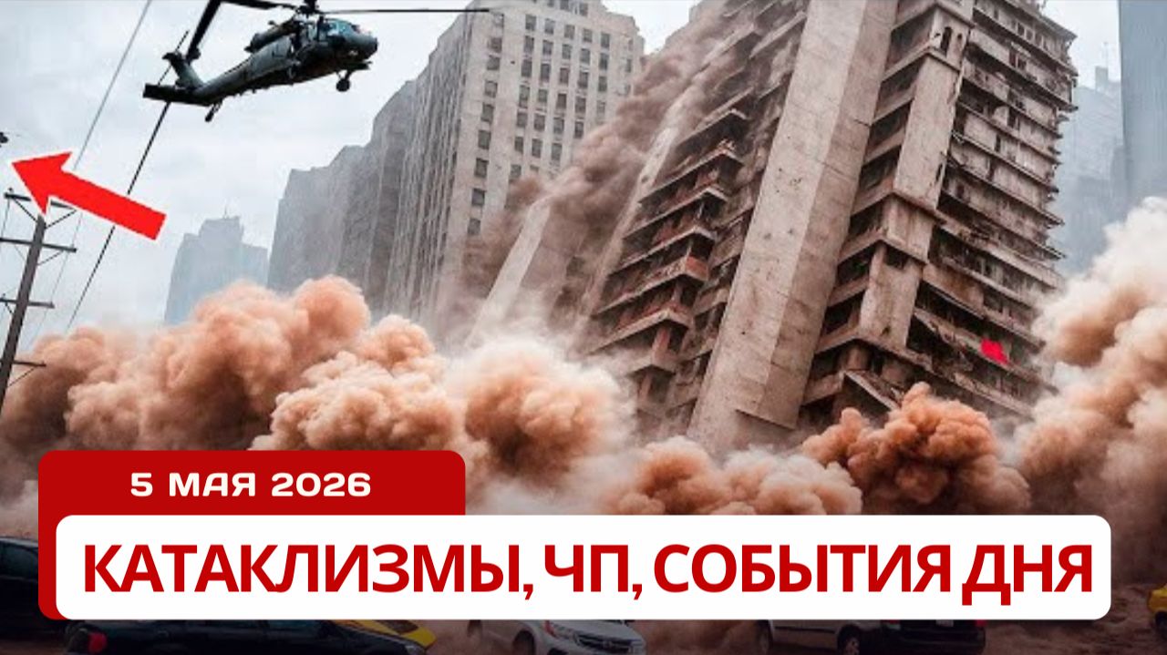 Новости Сегодня 05.05.2026 - Катаклизмы, ЧП, События дня |  Россия США Китай Европа Индия