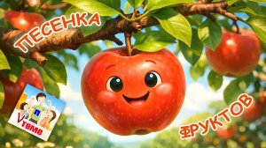 ПЕСЕНКА ФРУКТОВ.  Мульт-песенка для малышей. Папа V теме
