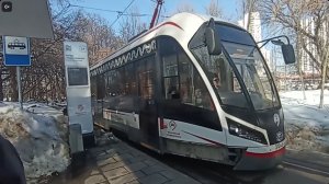 Трамвай №32 (Витязь-М) м. Партизанская [3] - Курский вокзал [3] [5] [10] - 11.03.2026. Эксклюзив!!!
