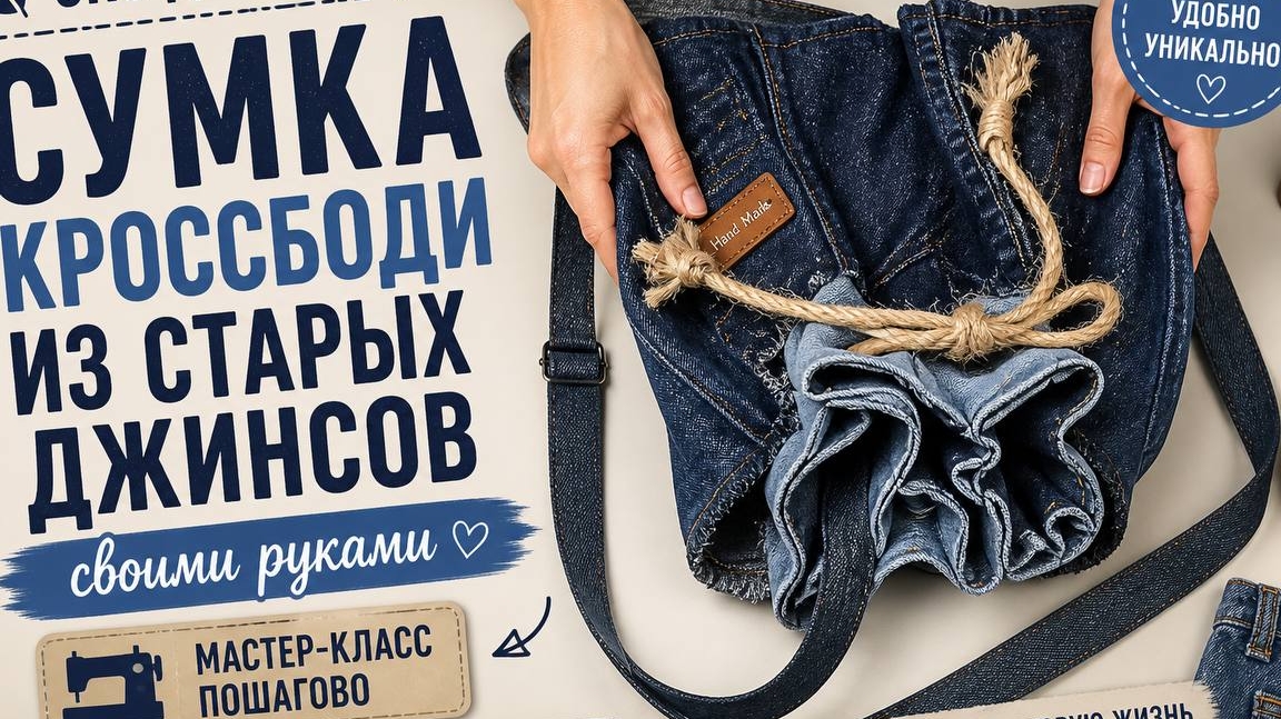 41denim crossbody tote bag from old jeans