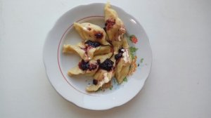Домашние вареники в пароварке
