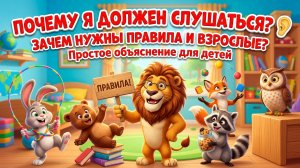 Почему нельзя всё 🚫 Зачем нужны правила детям | Простое объяснение